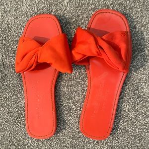 Kate Spade Bikini Bow Slide Sandals